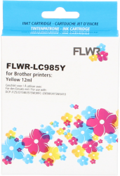FLWR Brother LC-985Y geel Front box