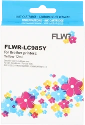 FLWR Brother LC-985Y geel Front box