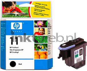 HP 11 printkop zwart Combined box and product