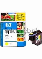 HP 11 printkop geel Combined box and product