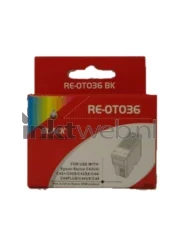 Huismerk Epson T036 zwart Front box