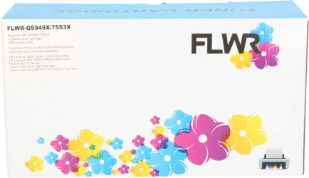 FLWR HP 49X zwart Front box