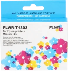 FLWR Epson T1303 magenta Front box