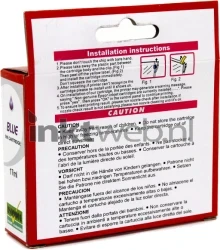 Huismerk Epson T0549 blauw Back box