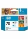 HP 70 printkop mat zwart en cyaan (Origineel)
