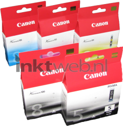 Canon CLI-8 Multipack zwart en kleur Front box