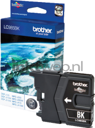 Brother LC-985BK zwart Combined box and product