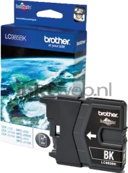 Brother LC-985BK zwart Combined box and product