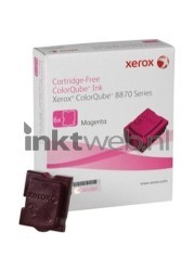 Xerox 8870 ColorQube magenta Combined box and product