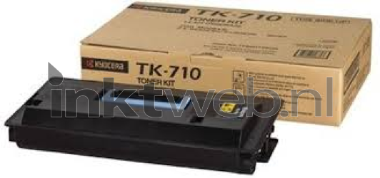 Kyocera Mita TK-710 zwart Combined box and product