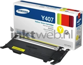 Samsung CLT-Y4072S (SU472A) geel Combined box and product