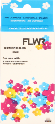 FLWR Lexmark 100XL zwart Front box