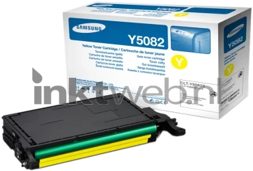 Samsung CLT-Y5082S (SU533A) geel Front box