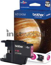 Brother LC-1240M magenta Combined box and product