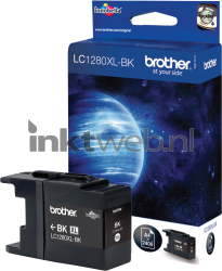 Brother LC-1280BK zwart Combined box and product