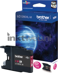 Brother LC-1280M magenta Combined box and product