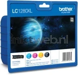 Brother LC-1280 Multipack zwart en kleur