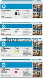 HP 125A Multipack zwart en kleur Front box