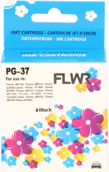 FLWR Canon PG-37 zwart Front box