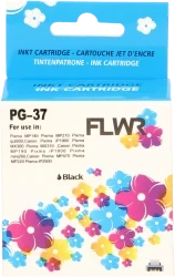 FLWR Canon PG-37 zwart Front box