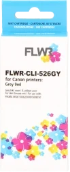 FLWR Canon CLI-526GY grijs Front box