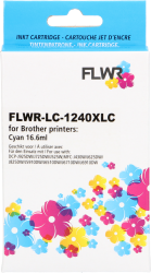 FLWR Brother LC-1240XL cyaan FLWR-LC-1240XLC