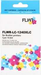 FLWR Brother LC-1240XL cyaan Front box