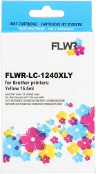 FLWR Brother LC-1240XL geel Front box