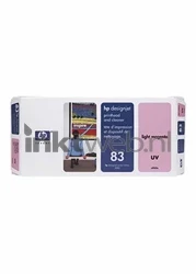 HP 83 printkop incl. printkopreiniger licht magenta Front box