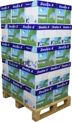 Double A Premium A4 Papier 200 pakken (80 grams) wit Front box