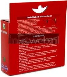 Huismerk Epson T0543 magenta Back box
