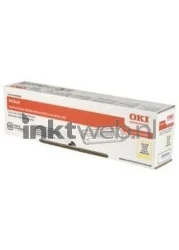 Oki MC861 geel Front box