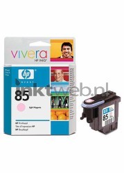 HP 85 printkop licht magenta Combined box and product
