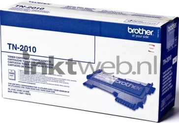 Brother TN-2010 zwart Front box