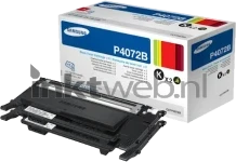 Samsung CLT-P4072B twin pack zwart