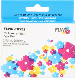FLWR Epson T0552 cyaan Front box