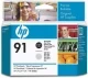 HP 91 printkop foto zwart en licht grijs (Origineel)
