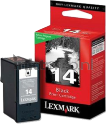 Lexmark 14 zwart Combined box and product