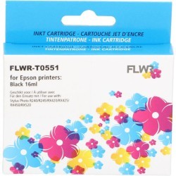 FLWR Epson T0556 Multipack zwart en kleur Front box