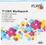 FLWR Epson T1285 multipack zwart en kleur