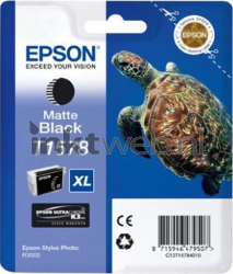 Epson T1578 mat zwart Front box