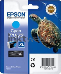 Epson T1572 cyaan Front box
