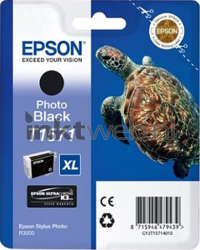 Epson T1571 foto zwart Front box