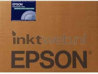 Epson Enhanced matte posterboard paper 850g/m2 A2 Front box