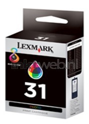 Lexmark 31 foto kleur Front box