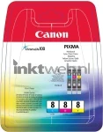 Canon CLI-8 Color pack kleur