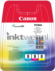 Canon CLI-8 Color pack kleur Front box