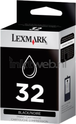 Lexmark 32 zwart Front box