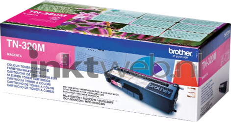 Brother TN-320 magenta Combined box and product