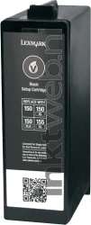 Lexmark 150XL 2-pack zwart Product only